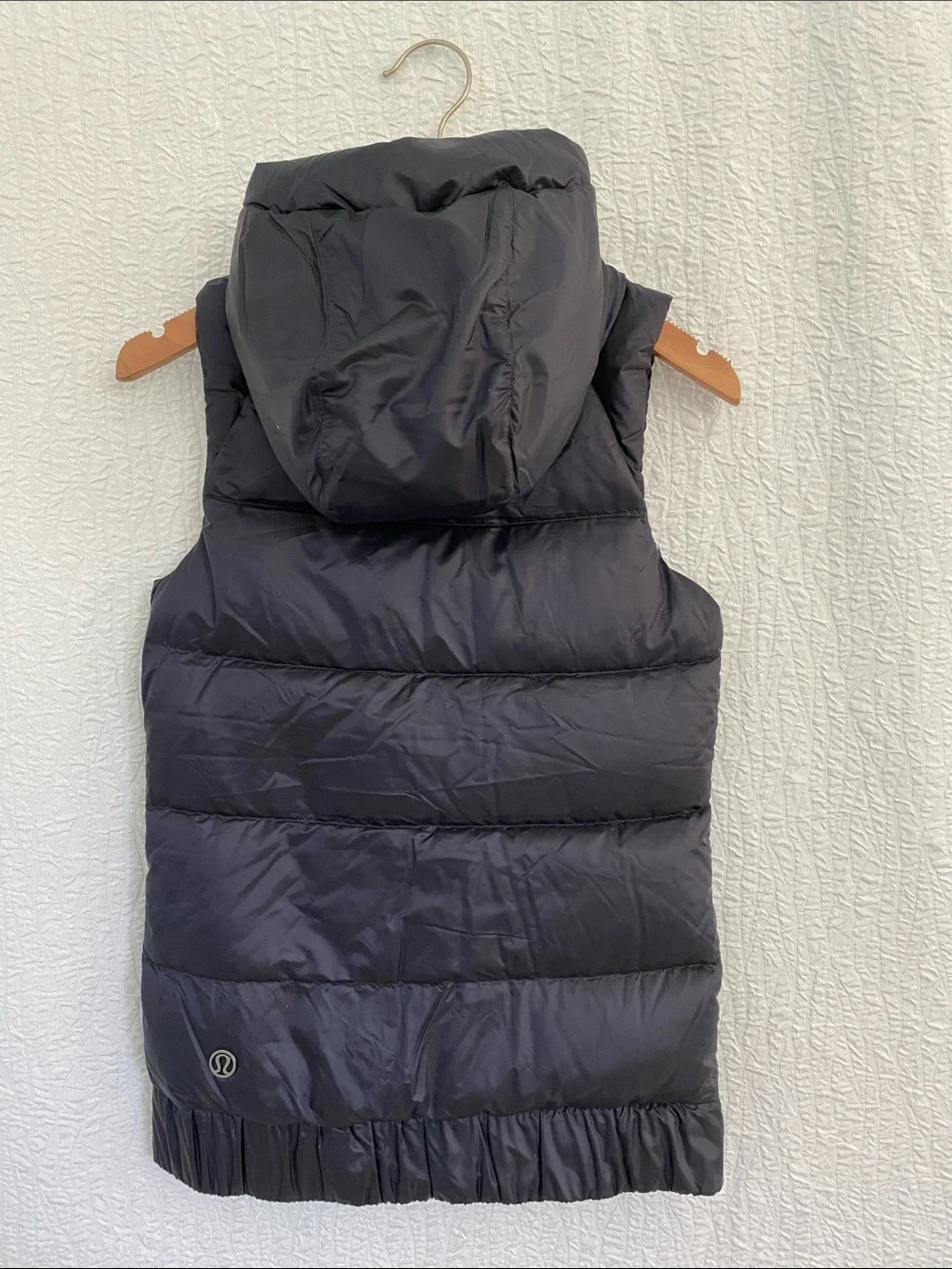 Lululemon NEW The Fluffiest Plaid Quilted Down Hooded Puffer Reversible Vest